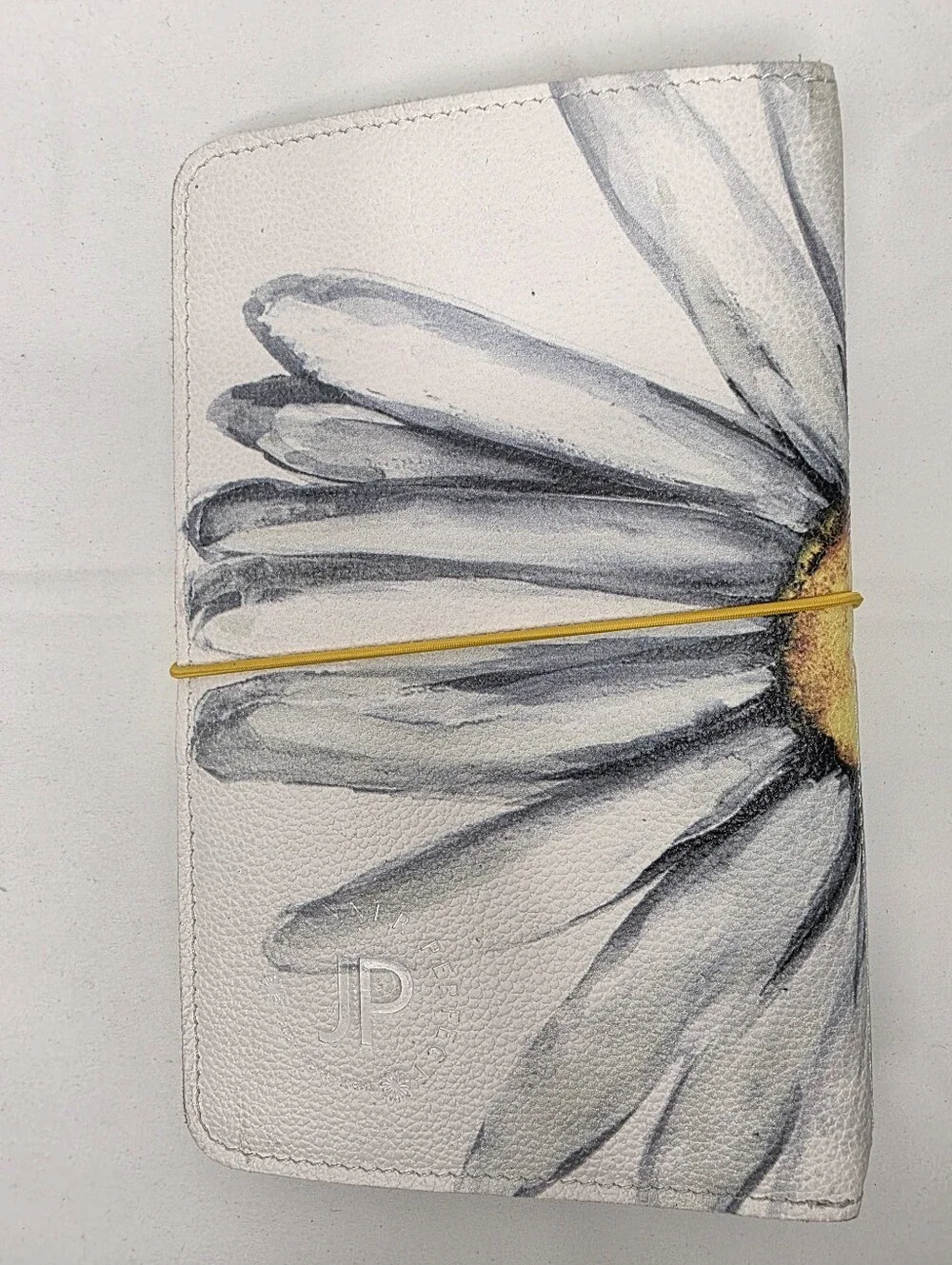 Planner Perfect Leather Traveler Notebook Cover Daisy Art